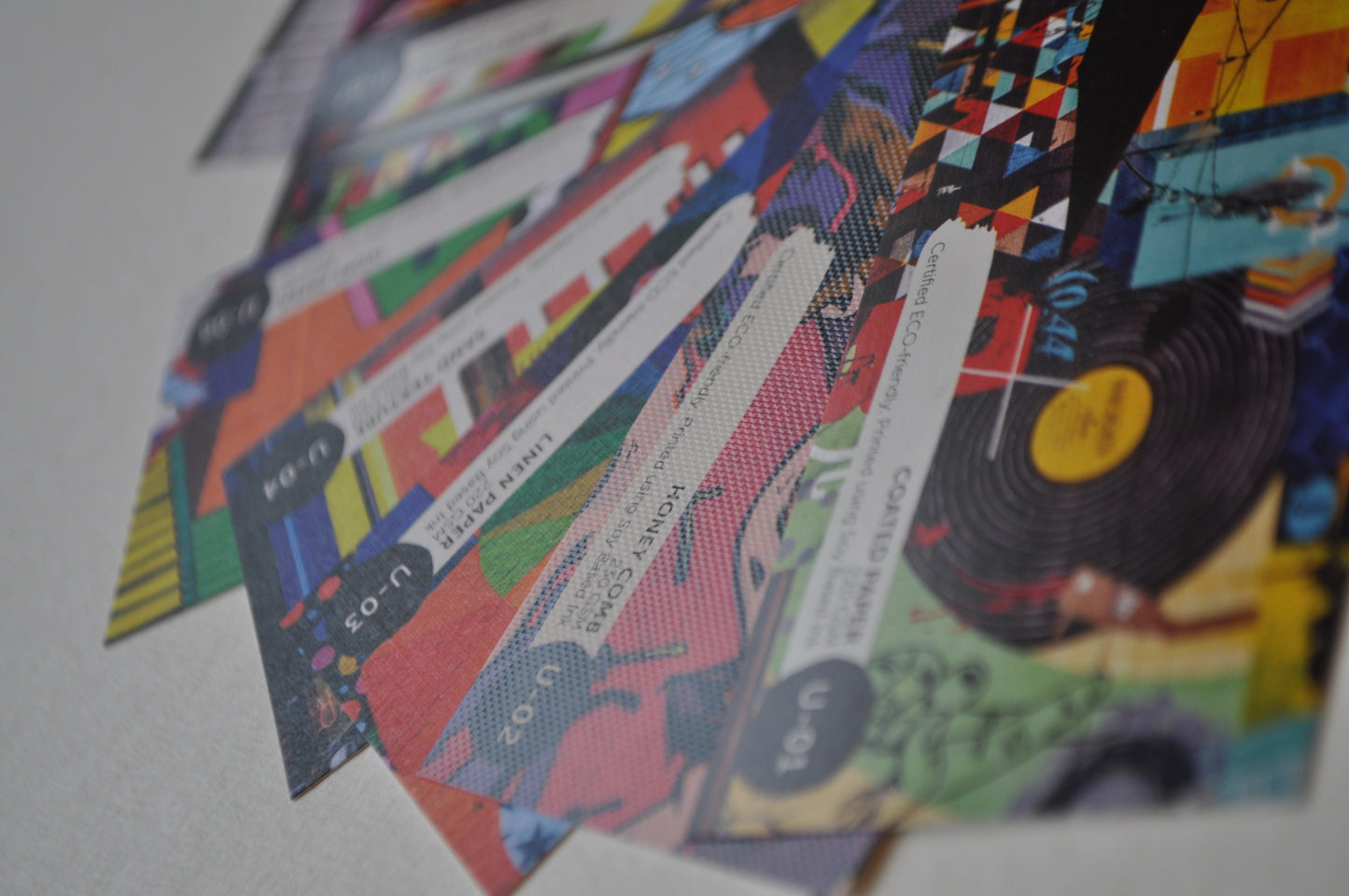 U-02: Honeycomb Texture Card