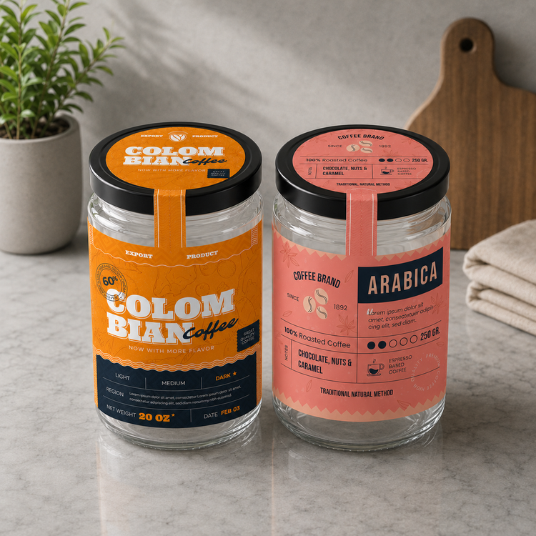 Sticker Labels for Jars & Bottles
