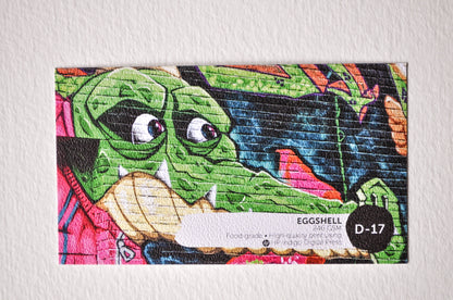 D-17: Eggshell Texture Card