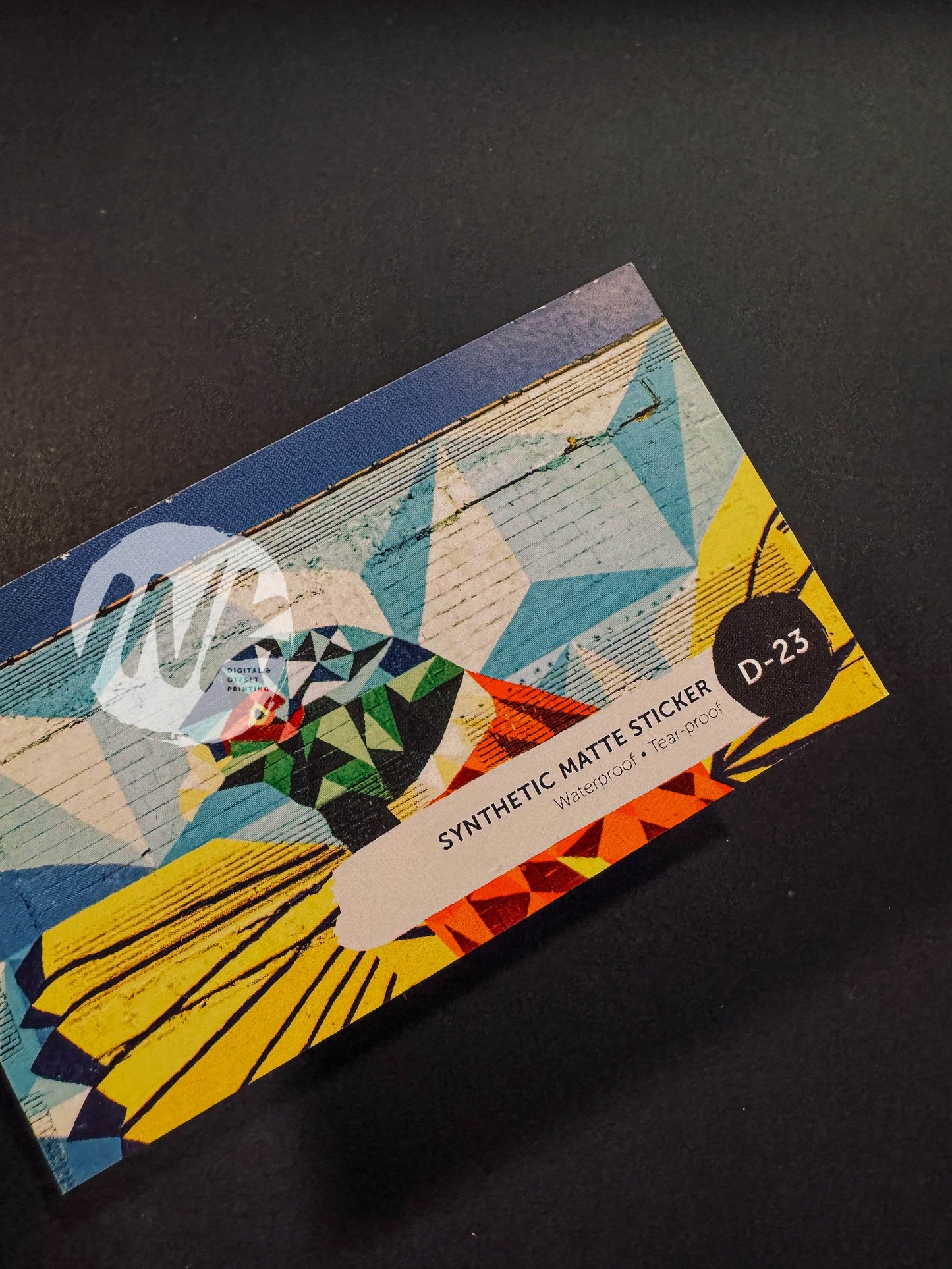 D-23: Waterproof Sticker (3.5" x 2")