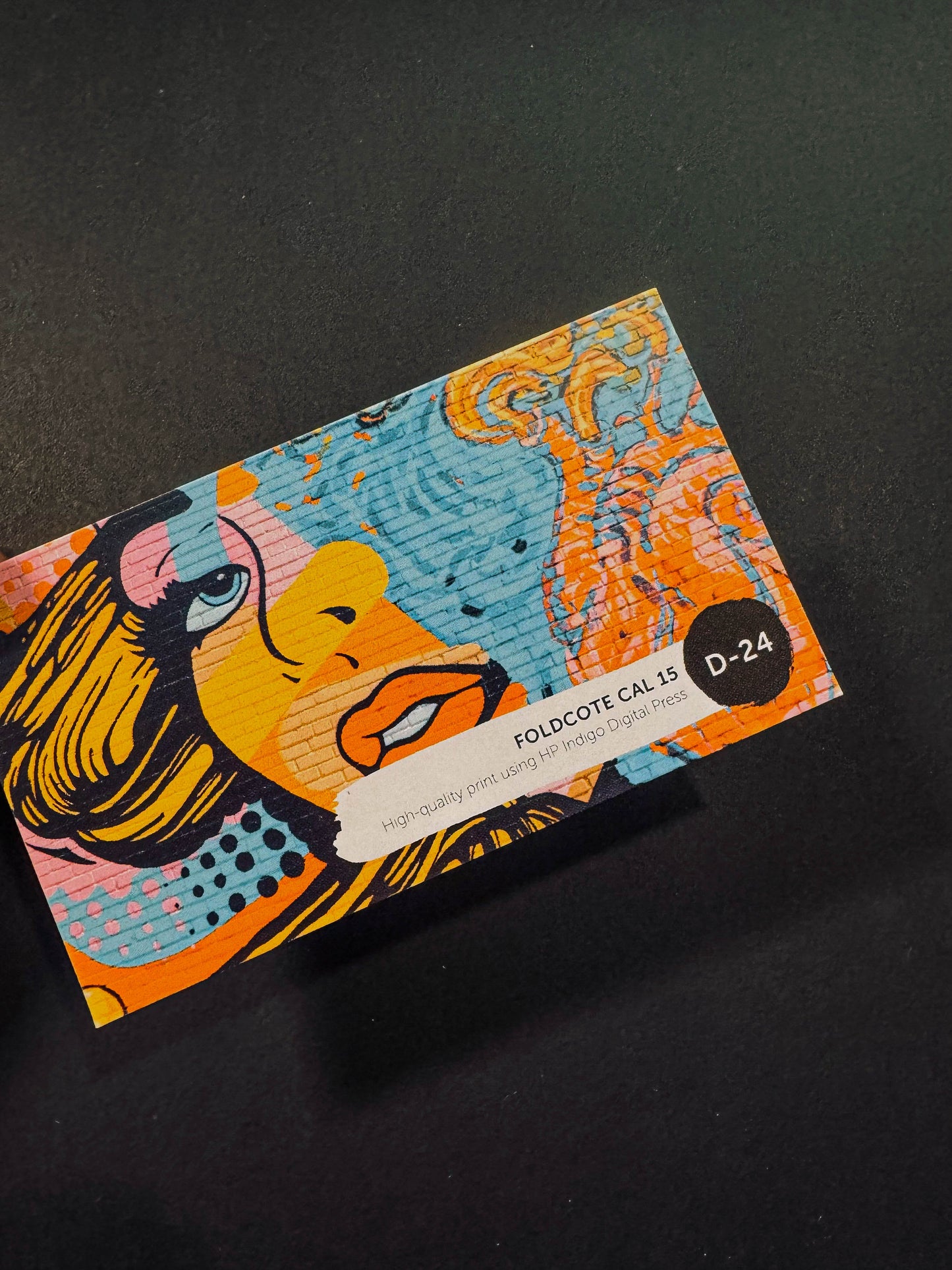 D-24: Foldcote Card (1 side only)