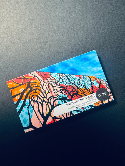 D-26: Matte-Laminated Cards