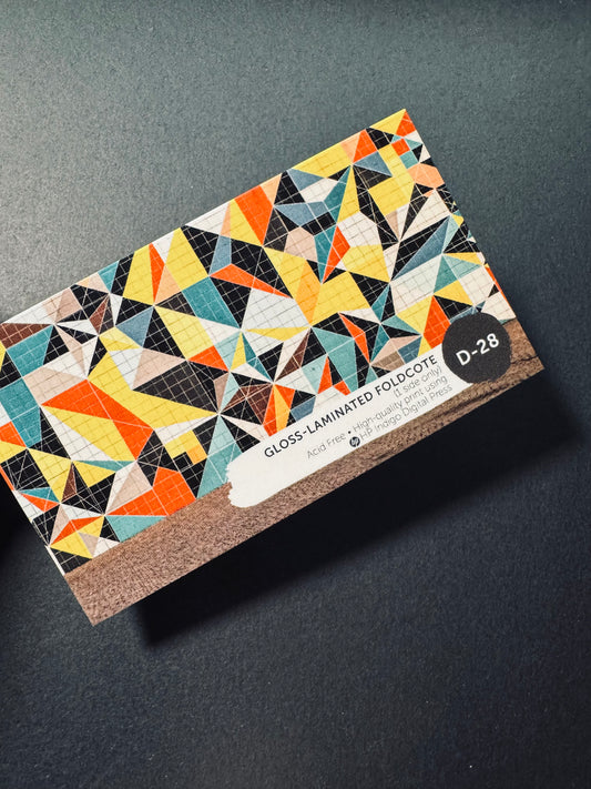 D-28: Gloss-Laminated Foldcote (1 side only)