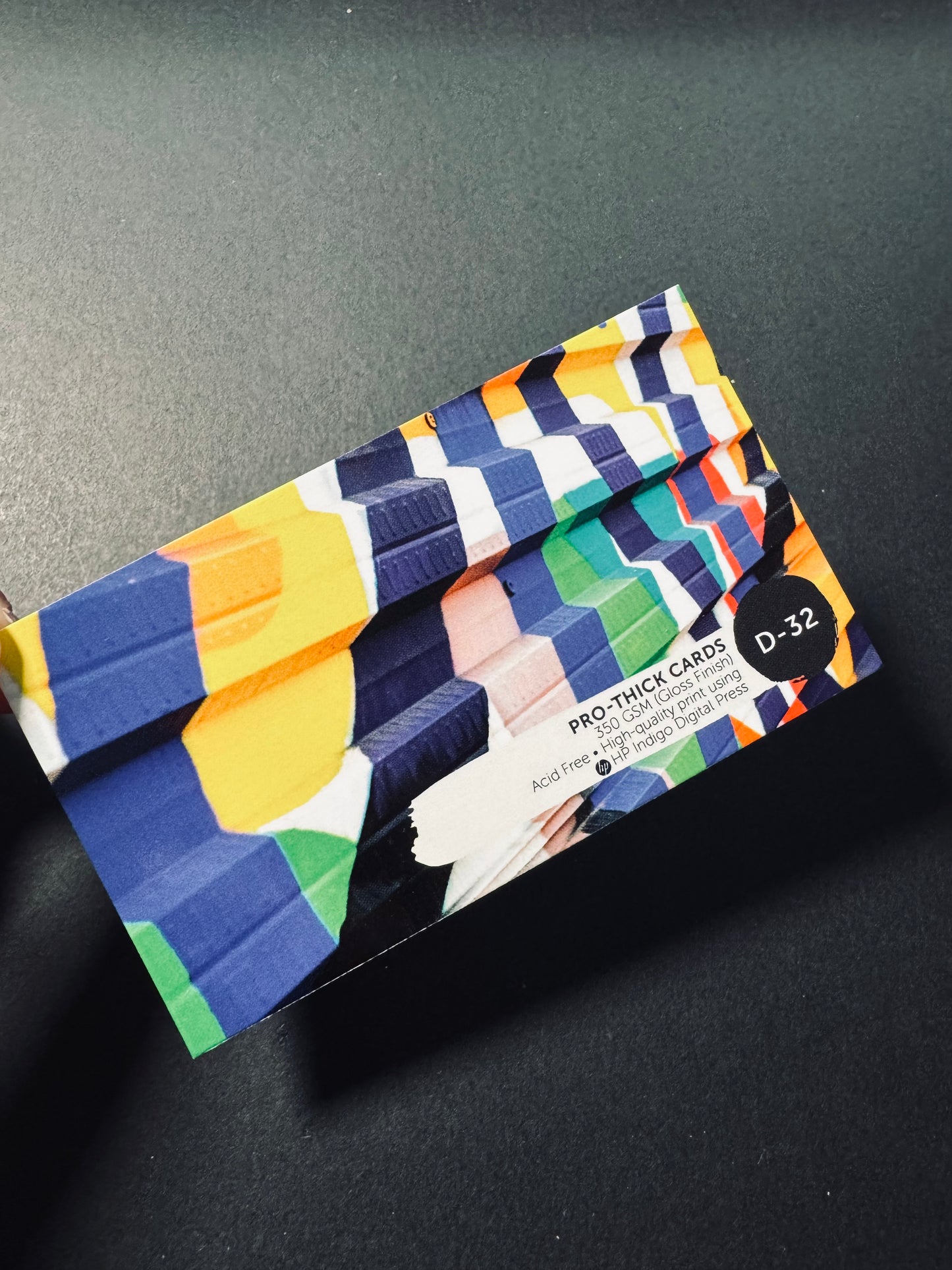 D-32: Pro-Thick Cards (350gsm) - Matte Finish