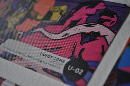 U-02: Honeycomb Texture Card