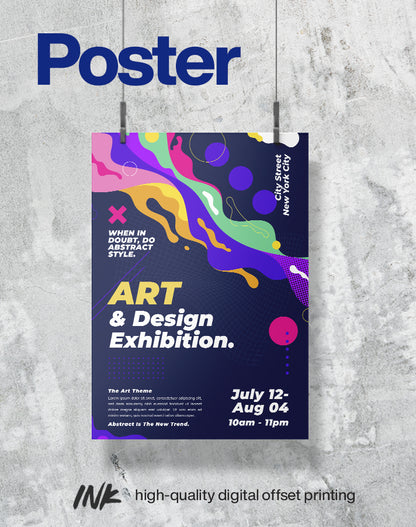 Poster (12 x 18 inches, 10 pcs.)