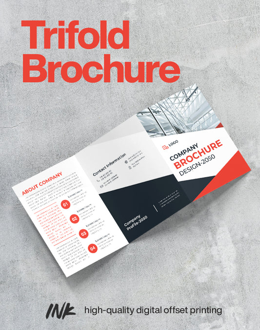 Trifold Brochure (7 x 8.5 inches) 1,500 pcs.
