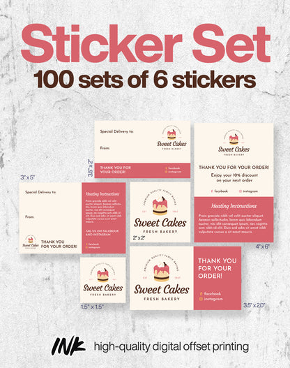 Sticker Set Set no. 1 (100 sets)