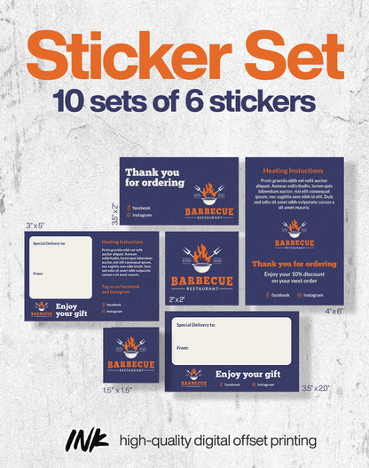 Sticker Set Set no. 1 (10 sets)