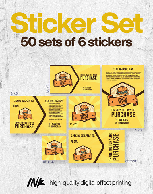 Sticker Set Set no. 1 (50 sets)