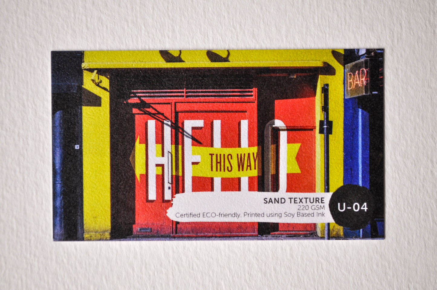 U-04: Sand Texture Card