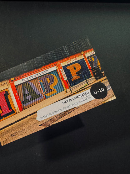 U-10: Matte-Laminated Cardstock