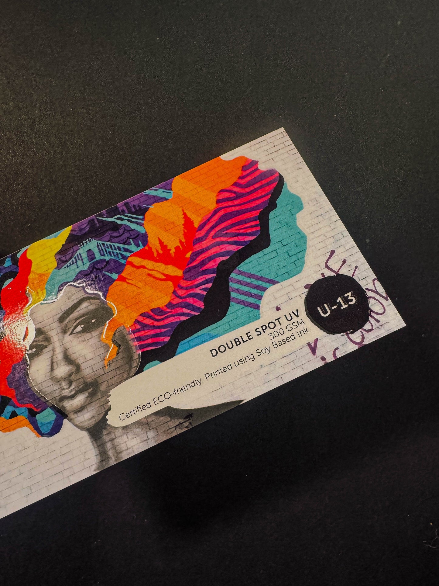 U-13: Double Spot UV Cards