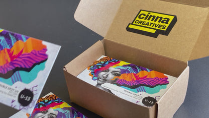 U-13: Double Spot UV Cards