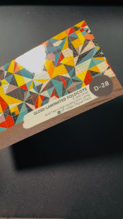 D-28: Gloss-Laminated Foldcote (1 side only)