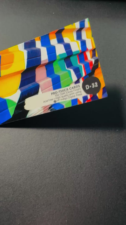 D-32: Pro-Thick Cards (350gsm) - Matte Finish